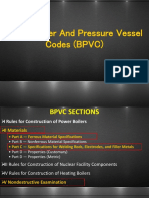 ASME Boiler and Pressure Vessel Codes (BPVC)