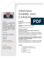 Cv. Diaz Carquin, Cristhian