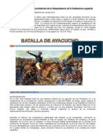 Batalla de Ayacucho