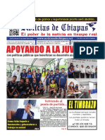 Periódico Noticias de Chiapas, Edición Virtual Sábado 13 de Agosto de 2022
