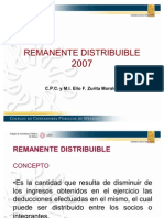 D.remanente Distribuido