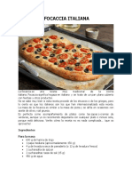 Focaccia Italiana