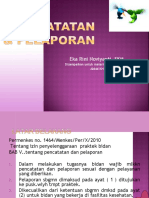 Pencatatan Dan Pelaporan