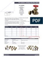 120006-JV120006-Fire-Hydrant-Valve Data Sheet