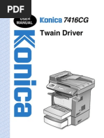 Twain Driver CG: User Manual