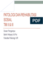 Perkuliahan II Dan III Terminologi Patologi Dan Rehabilitasi 2022