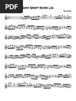 Kenny Garrett Phrase transposed for full saxophone range