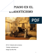 El Piano en El Romanticismo Diego Carrillopilo