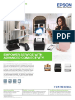 Empower Service With Advanced Connectivity.: Tm-T88Vi/T88Vi-Ihub