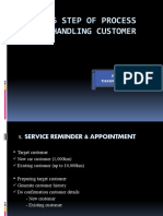 6 Step of Process Handling Customer