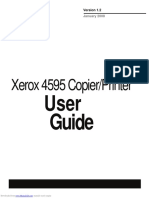 Xerox 4595 Copier/Printer: Guide