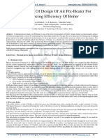 Modification of Design of Air Pre-Heater For Enhancing Efficiency of Boiler