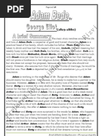 Download MA English Notes Punjab University Lahore Novel Adam_Bede by Iftikhar Hussain Rizvi SN58682370 doc pdf