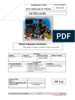 TP 112 Outillage