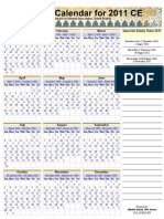 Ummul Qura dates Saudi calendar 2011