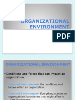 Session 4# Organizational Environment