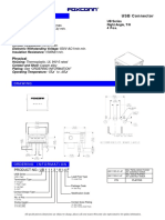 USB Connector Specifications and Dimensions