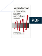 Reproduction in Education, Society and Culture - Nodrm