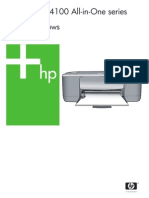 Manualul Utilizatorului HP Deskjet F4180