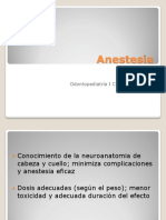 Práctica Preclinica Anestesia