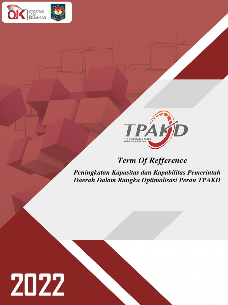 Optimalisasi Peran TPAKD 2022 | PDF | Bisnis