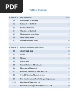 HRM Project - Table of Contents