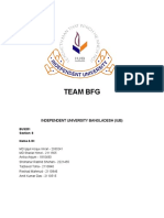 Team BFG: Independent University Bangladesh (Iub)