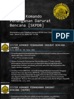 Sistem Komando Penanganan Darurat Bencana (SKPDB) - 1