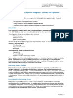 Interacting Threats To Pipeline Integrity - Defined and Explained