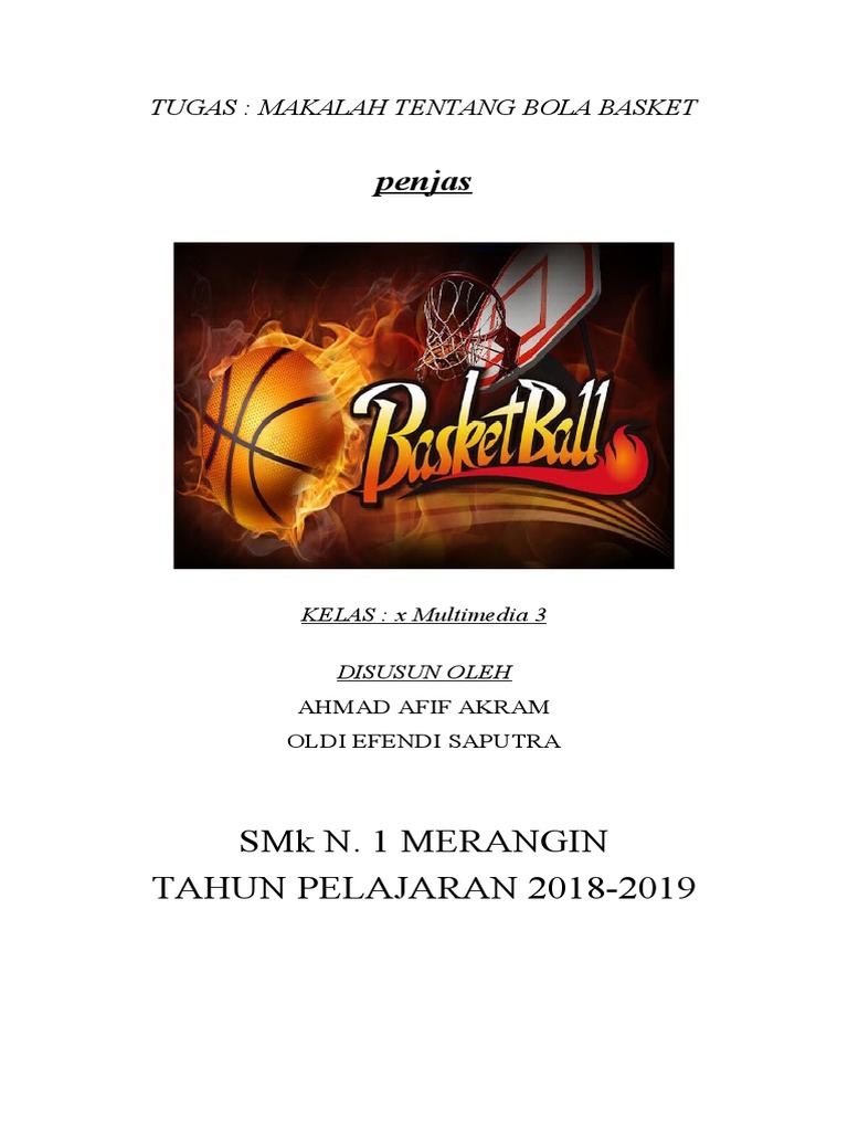 Makalah Tentang Permainan Bola Basket Lengkap | PDF