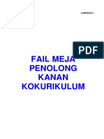 Fail Meja PK Kokurikulum