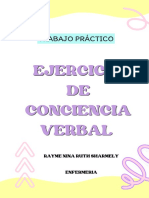 Ejercici de Conciencia Verbal