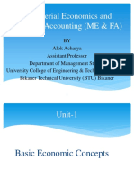 MEFA Lectures Ppts Unit-1 Basic Economic Concepts