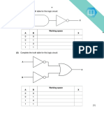 Complete The Truth Table For This Logic Circuit:: 9608/31/M/J/15 © UCLES 2015