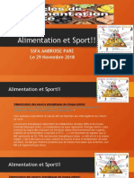 Alimentation Et Sport!!SSFAVO