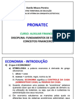 ECONOMIA - INT - PRONATEC