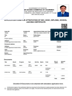 Attestation Form Ibcc