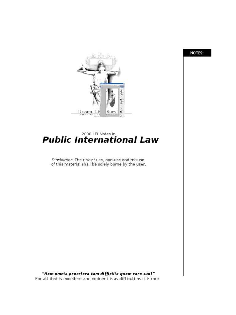 Fundamental Principles Of International Relations Pdf Notes