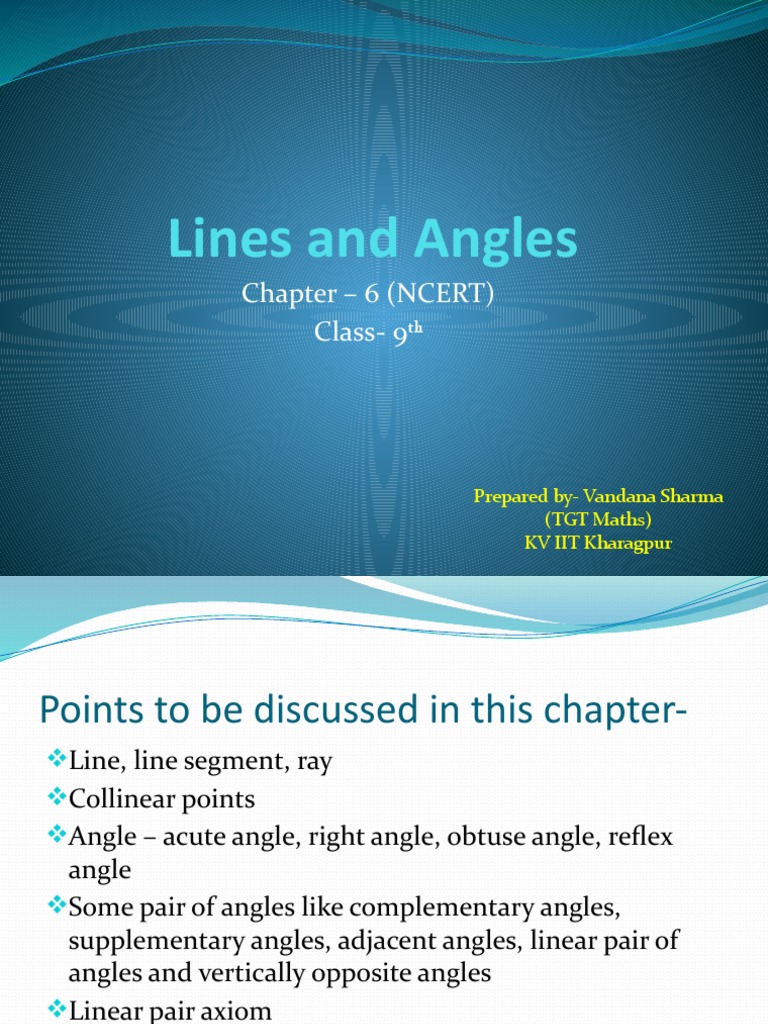 lines and angles PDF Line (Geometry) Geometry