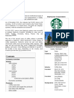 Starbucks: Starbucks Corporation Is An American Multinational Chain of