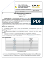 Sequência Didática - Geografia - 4º Ciclo - 3º Bimestre