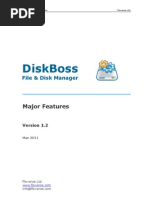 DiskBoss Features