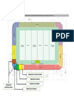 Ubicacion de Las Delegaciones en El Stadium Municipal