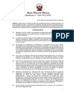 Pautas Para El Plan de Gobierno - Resolucion 0942