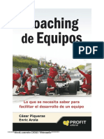 Piqueras, Arola-Coaching de Equipos