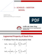 Black - Scholes - Merton Model