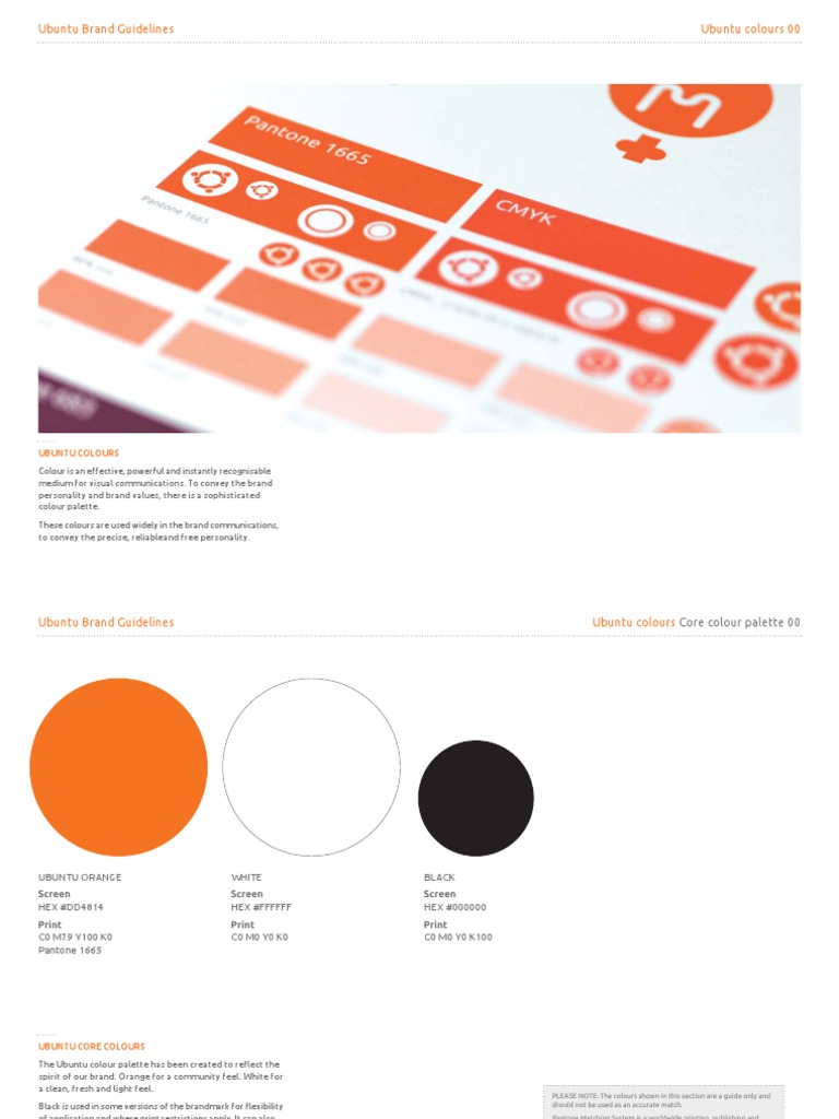 5. Ubuntu Colour Palettes and Colour Landscape Grey Color