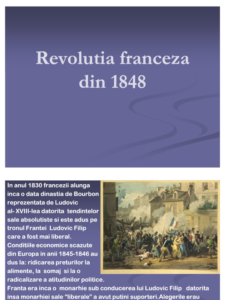 Revolutia Franceza Din 1848