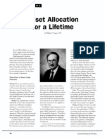 Asset Allocation For A Lifetime