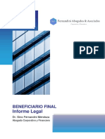 Informe Beneficiario Final